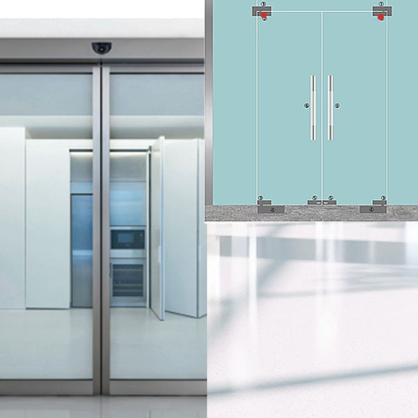 glass entrance door system solution